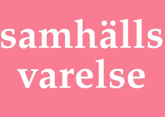 Synonym samhällsvarelse