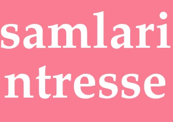 Synonym samlarintresse