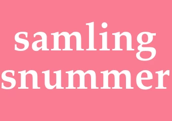 Synonym samlingsnummer