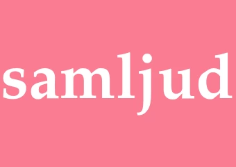 Synonym samljud