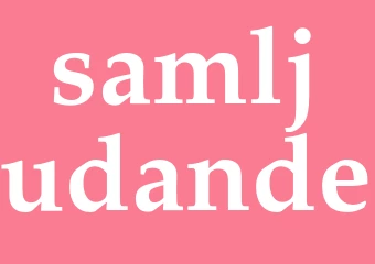 Synonym samljudande