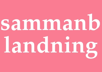 Synonym sammanblandning
