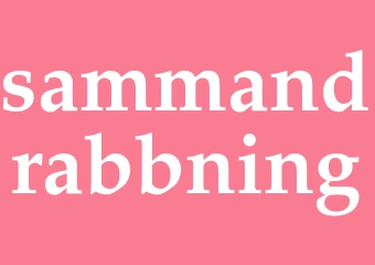Synonym sammandrabbning