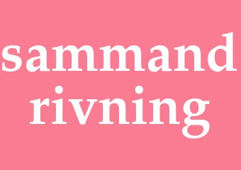 Synonym sammandrivning
