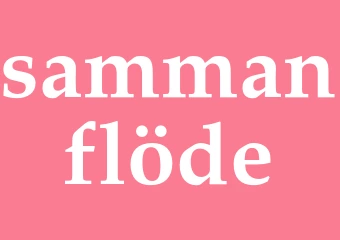 Synonym sammanflöde