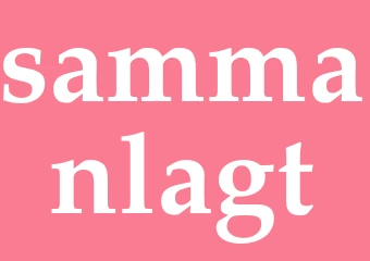 Synonym sammanlagt