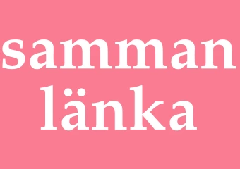 Synonym sammanlänka