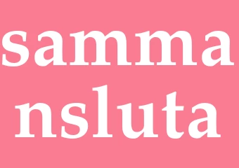 Synonym sammansluta