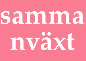 Synonym sammanväxt