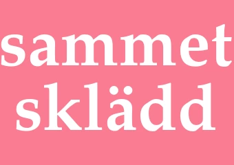 Synonym sammetsklädd