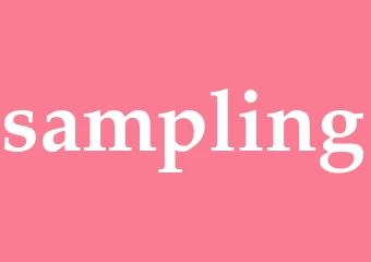 Synonym sampling