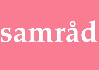 Synonym samråd
