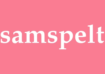 Synonym samspelt