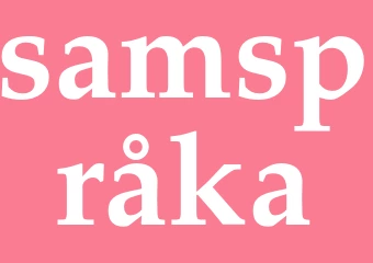 Synonym samspråka