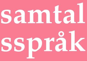Synonym samtalsspråk