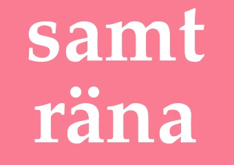 Synonym samträna