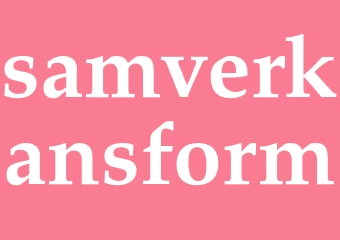 Synonym samverkansform