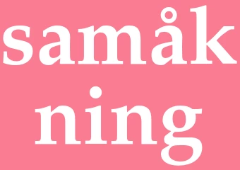 Synonym samåkning
