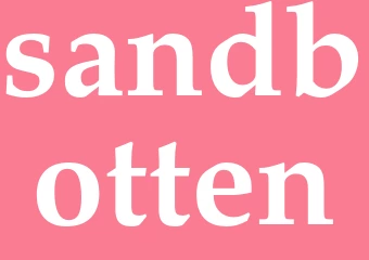 Synonym sandbotten