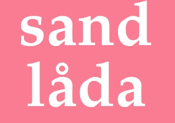 Synonym sandlåda
