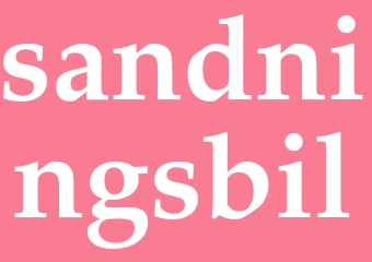 Synonym sandningsbil