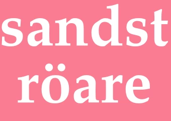 Synonym sandströare