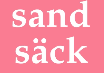 Synonym sandsäck