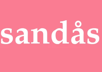 Synonym sandås