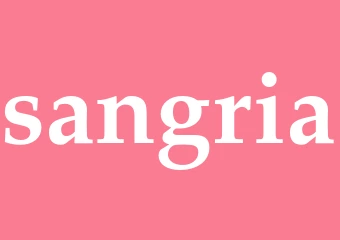 Synonym sangria