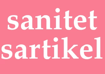 Synonym sanitetsartikel