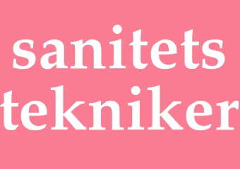 Synonym sanitetstekniker