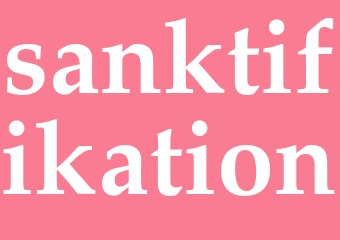 Synonym sanktifikation