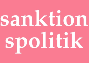 Synonym sanktionspolitik