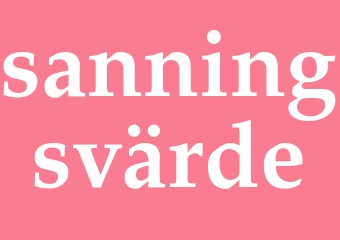 Synonym sanningsvärde