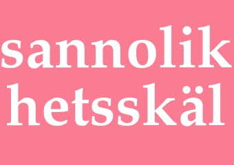 Synonym sannolikhetsskäl