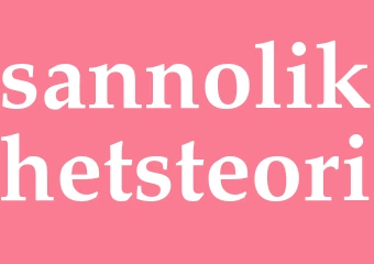 Synonym sannolikhetsteori