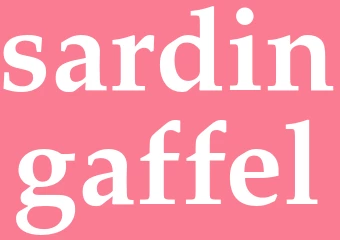 Synonym sardingaffel