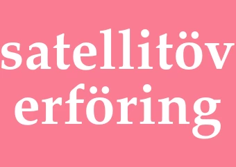 Synonym satellitöverföring