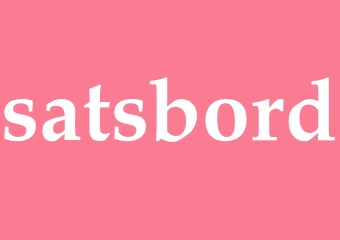 Synonym satsbord