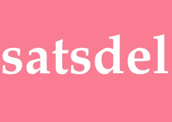 Synonym satsdel