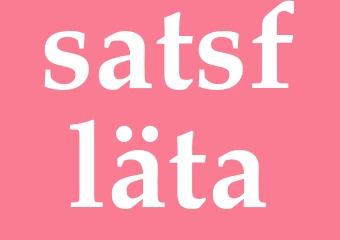 Synonym satsfläta
