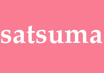 Synonym satsuma