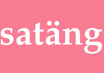 Synonym satäng