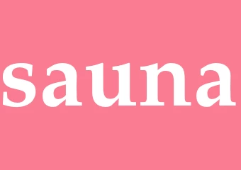 Synonym sauna