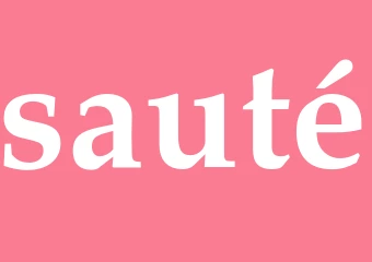 Synonym sauté