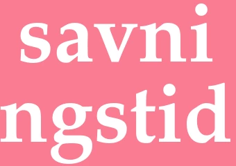 Synonym savningstid