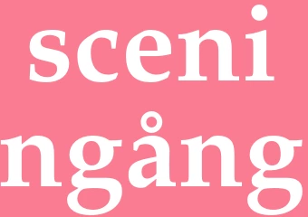Synonym sceningång