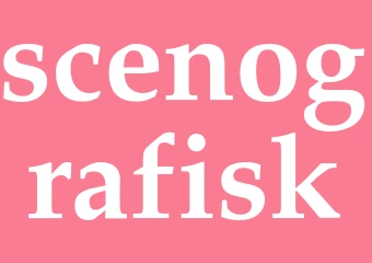 Synonym scenografisk