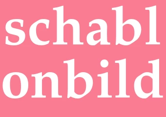 Synonym schablonbild