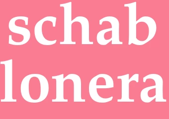 Synonym schablonera